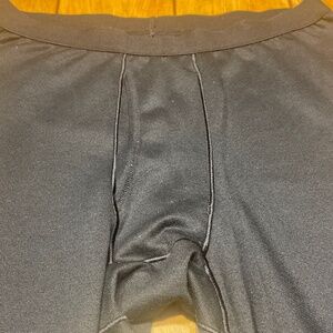 Patagonia Capilene 3 Midweight Bottoms With Fly Size Large Color Black